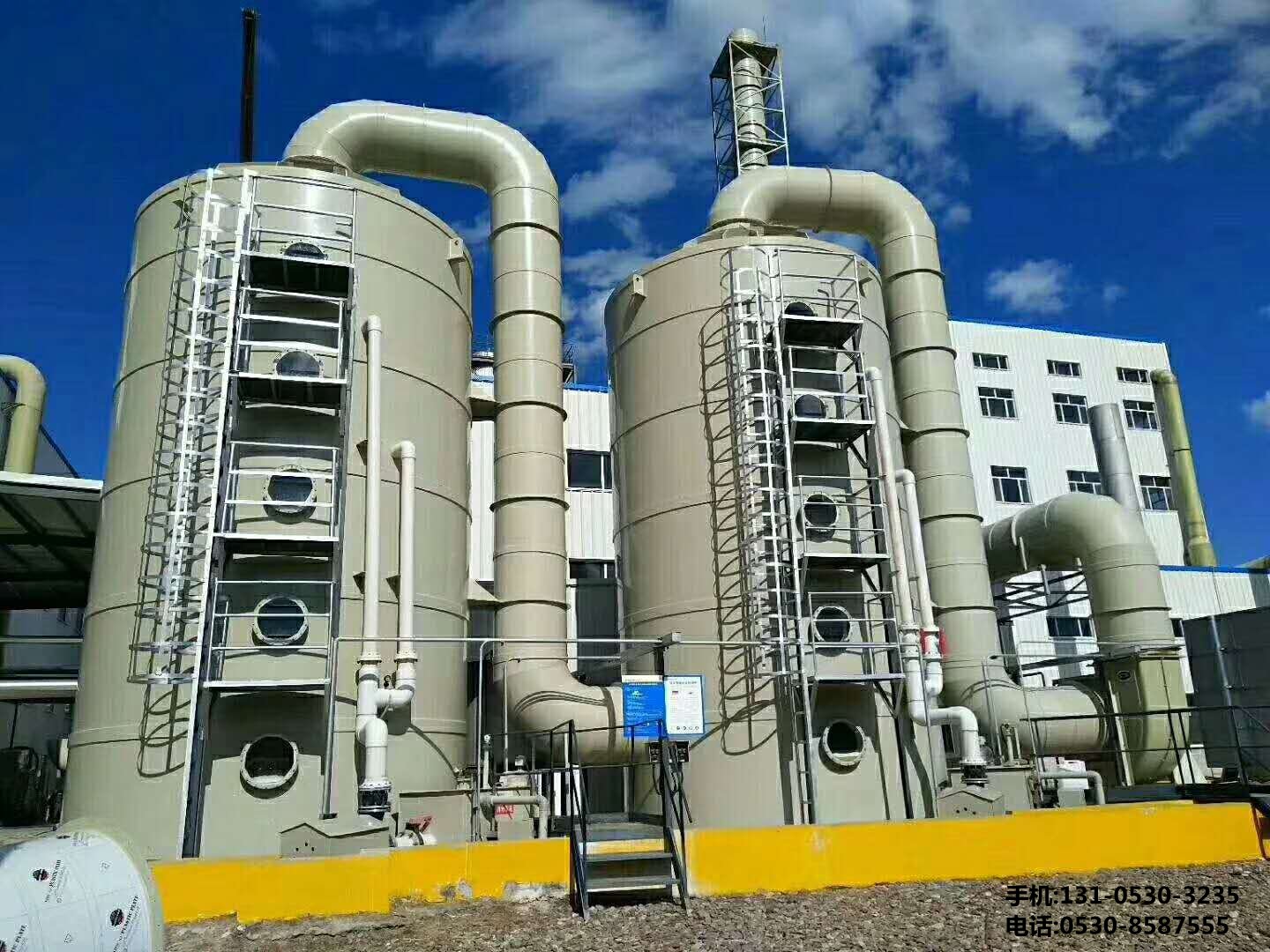 山東某公司痠霧淨化墖